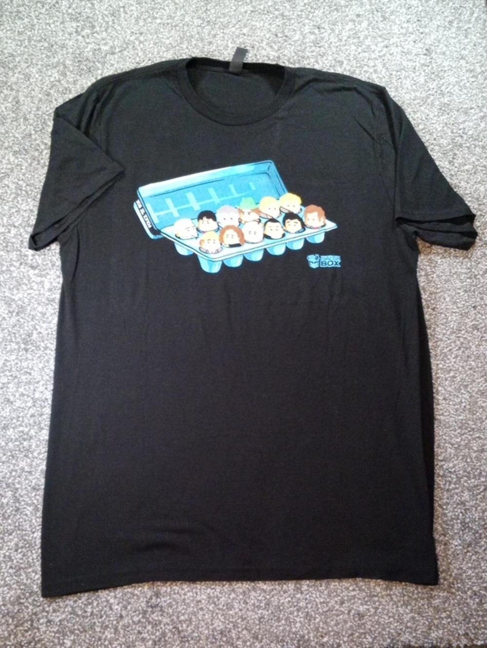 District Black Graphic Tee with Tag